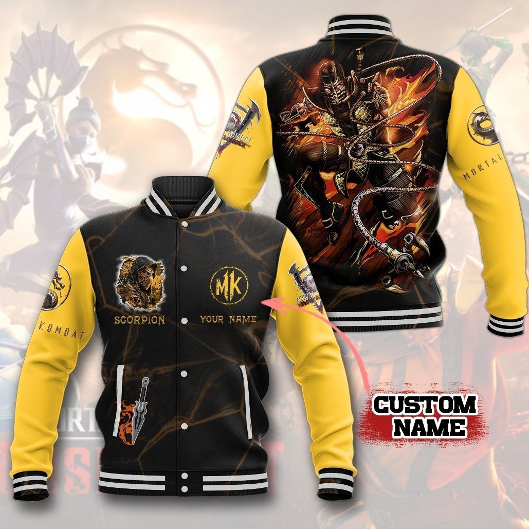 Scorpion New Bomber Baseball Jacket For Fan - bazzada Store