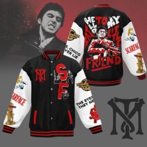 Scraface New Bomber Baseball Jacket For Fan - bazzada Store