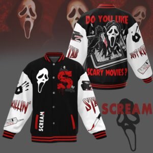 Scream New Bomber Baseball Jacket For Fan - bazzada Store