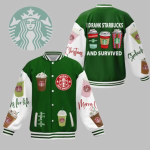 Starbucks New Bomber Baseball Jacket For Fan - bazzada Store