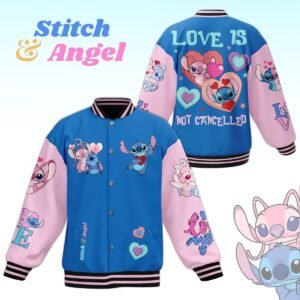 Stitch New Bomber Baseball Jacket For Fan - bazzada Store