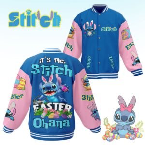 Stitch New Bomber Baseball Jacket For Fan - bazzada Store