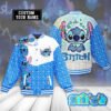 Stitch New Bomber Baseball Jacket For Fan - bazzada Store