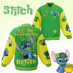 Stitch New Bomber Baseball Jacket For Fan - bazzada Store