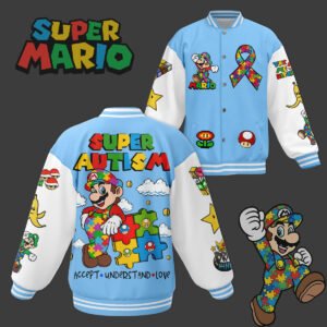 Super Mario New Bomber Baseball Jacket For Fan - bazzada Store