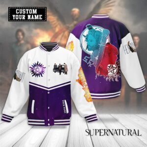 Supernatural New Bomber Baseball Jacket For Fan - bazzada Store