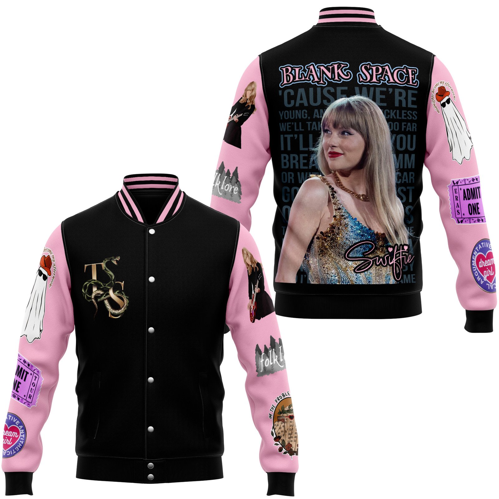 Taylor Swift New Bomber Baseball Jacket For Fan - bazzada Store