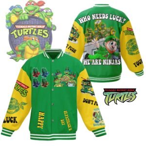 Teenage Mutant Ninja Turtles New Bomber Baseball Jacket For Fan - bazzada Store