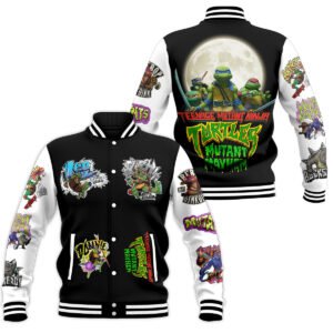 Teenage Mutant Ninja Turtles New Bomber Baseball Jacket For Fan - bazzada Store