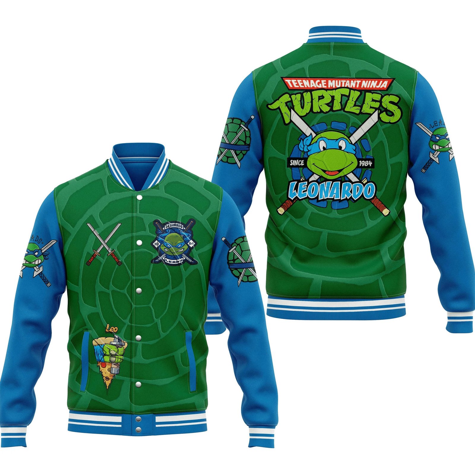 Teenage Mutant Ninja Turtles New Bomber Baseball Jacket For Fan - bazzada Store