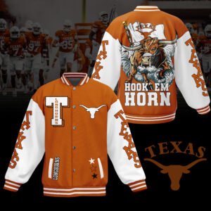 Texas Longhorns Ncaa New Bomber Baseball Jacket For Fan - bazzada Store