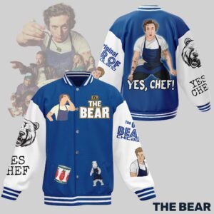 The Bear New Bomber Baseball Jacket For Fan - bazzada Store