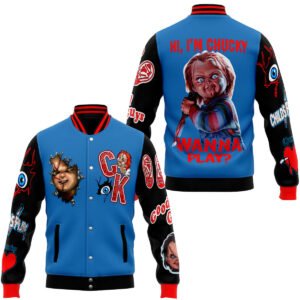 The Chucky New Bomber Baseball Jacket For Fan - bazzada Store