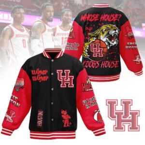 The Houston Cougarsncaa New Bomber Baseball Jacket For Fan - bazzada Store