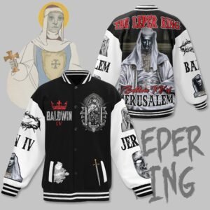 The Leper King Baldwin Iv New Bomber Baseball Jacket For Fan - bazzada Store