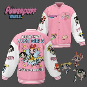 The Powerpuff Girls New Bomber Baseball Jacket For Fan - bazzada Store