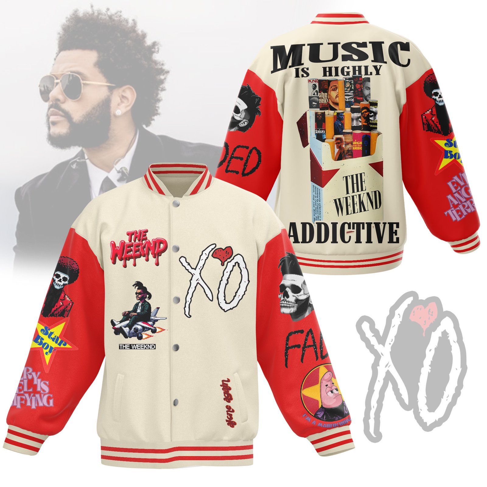 The Weekend New Bomber Baseball Jacket For Fan - bazzada Store