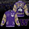 Washington Huskies Ncaa New Bomber Baseball Jacket For Fan - bazzada Store