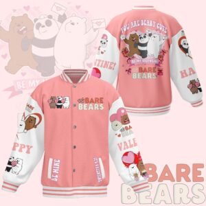We Bare Bears New Bomber Baseball Jacket For Fan - bazzada Store