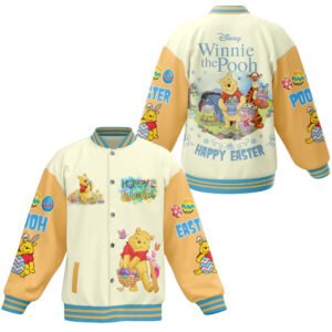 Winnie The Pooh New Bomber Baseball Jacket For Fan - bazzada Store
