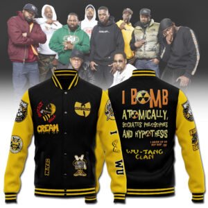 Wu Tang New Bomber Baseball Jacket For Fan - bazzada Store