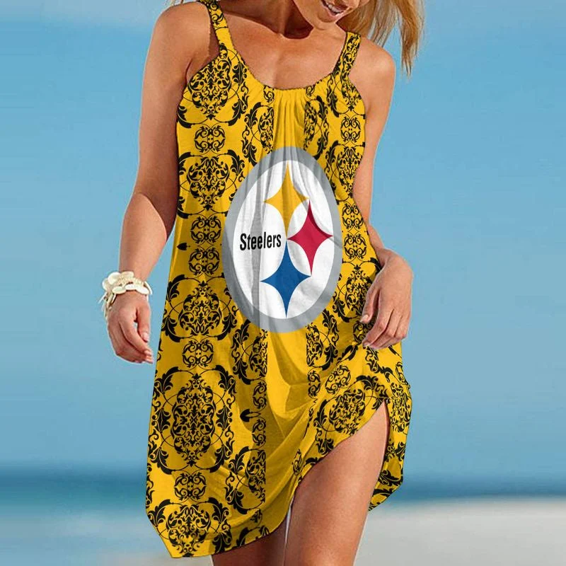 Pittsburgh Steelers
Limited Edition Summer Beach Dress - bazzada Store