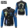 Blue Leonardo Tmnt Leo Cosplay Custom Name Baseball Jacket - bazzada Store