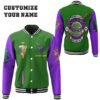 Donatello Tmnt Don Donnie Cosplay Custom Baseball Jacket - bazzada Store