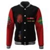 Raphael Raph Tmnt Red Cosplay Custom Name Baseball Jacket - bazzada Store