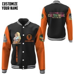 Star Wars Luke Skywalker Custom Name Baseball Jacket - bazzada Store