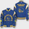 NBA Golden State Warriors Classic Varsity Jacket, Baseball Jacket - bazzada Store