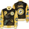 NBA Indiana Pacers National Basketball Association Varsity Jacket, Baseball Jacket V2 - bazzada Store