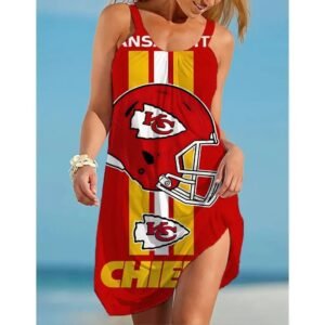 NFL Kansas City Chiefs Beach Dress 83 - bazzada Store