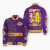 NBA Los Angeles Lakers City Varsity Jacket, Baseball Jacket - bazzada Store