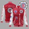 NBA Los Angeles Clippers Varsity Jacket, Baseball Jacket V2 - bazzada Store