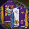 NBA Los Angeles Lakers Varsity Jacket, Baseball Jacket - bazzada Store