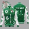 Personalized NBA Boston Celtics Varsity Jacket, Baseball Jacket V2 - bazzada Store