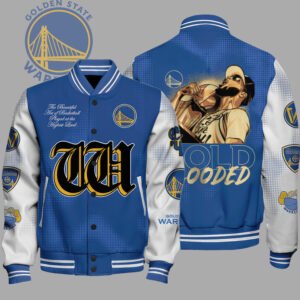 Stephen Curry - Gold Blooded Finals MVP Varsity Jacket, Baseball Jacket - bazzada Store