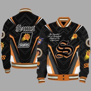 NBA Phoenix Suns Varsity Jacket, Baseball Jacket V2 - bazzada Store