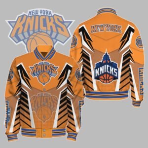 NBA New York Knicks Varsity Jacket, Baseball Jacket V3 - bazzada Store
