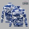 La Clippers National Basketball Association Varsity Jacket, Baseball Jacket - bazzada Store