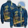 Golden State Warriors - Nba Aop Varsity Jacket, Baseball Jacket - bazzada Store