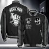 Nba Brooklyn Nets National Basketball Association Varsity Jacket, Baseball Jacket - bazzada Store