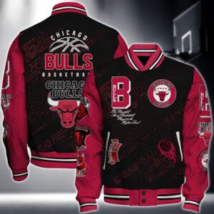 Nba Chicago Bulls National Basketball Association Varsity Jacket, Baseball Jacket V3 - bazzada Store