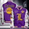 Nba Los Angeles Lakers National Basketball Association Varsity Jacket, Baseball Jacket V2 - bazzada Store