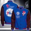 Nba Philadelphia 76Ers National Basketball Association Varsity Jacket, Baseball Jacket - bazzada Store