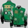 Nba Boston Celtics National Basketball Association Aop Varsity Jacket, Baseball Jacket - bazzada Store