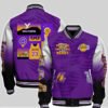 Nba Los Angeles Lakers National Basketball Association Aop Varsity Jacket, Baseball Jacket - bazzada Store