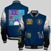 Utah Jazz National Basketball Association Aop Varsity Jacket, Baseball Jacket - bazzada Store