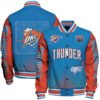 Oklahoma City Thunder NBA Varsity Jacket, Baseball Jacket - bazzada Store